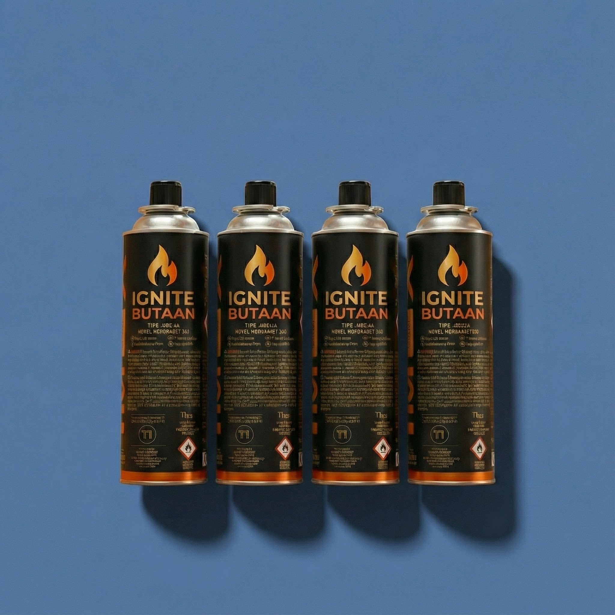 Premium butaangas patronen set van 4 stuks | Veiligbereid®