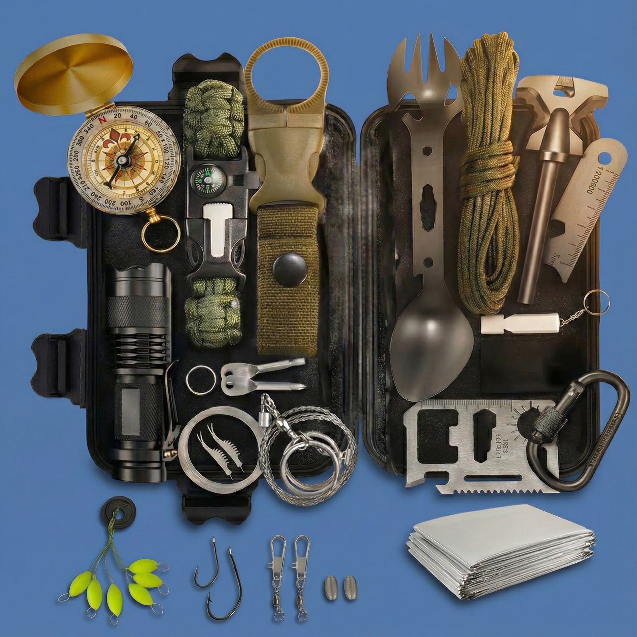 Multifunctioneel survival noodpakket complete set | Veiligbereid®