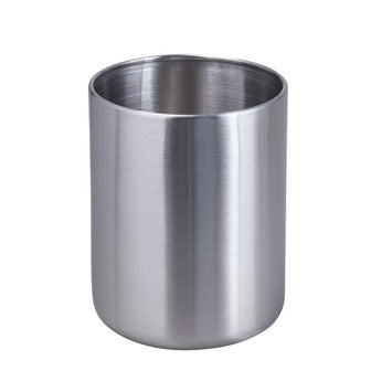 Veiligbereid® Onverwoestbare RVS Beker – Dubbelwandig – Perfect voor Noodpakket, Camping & Outdoor