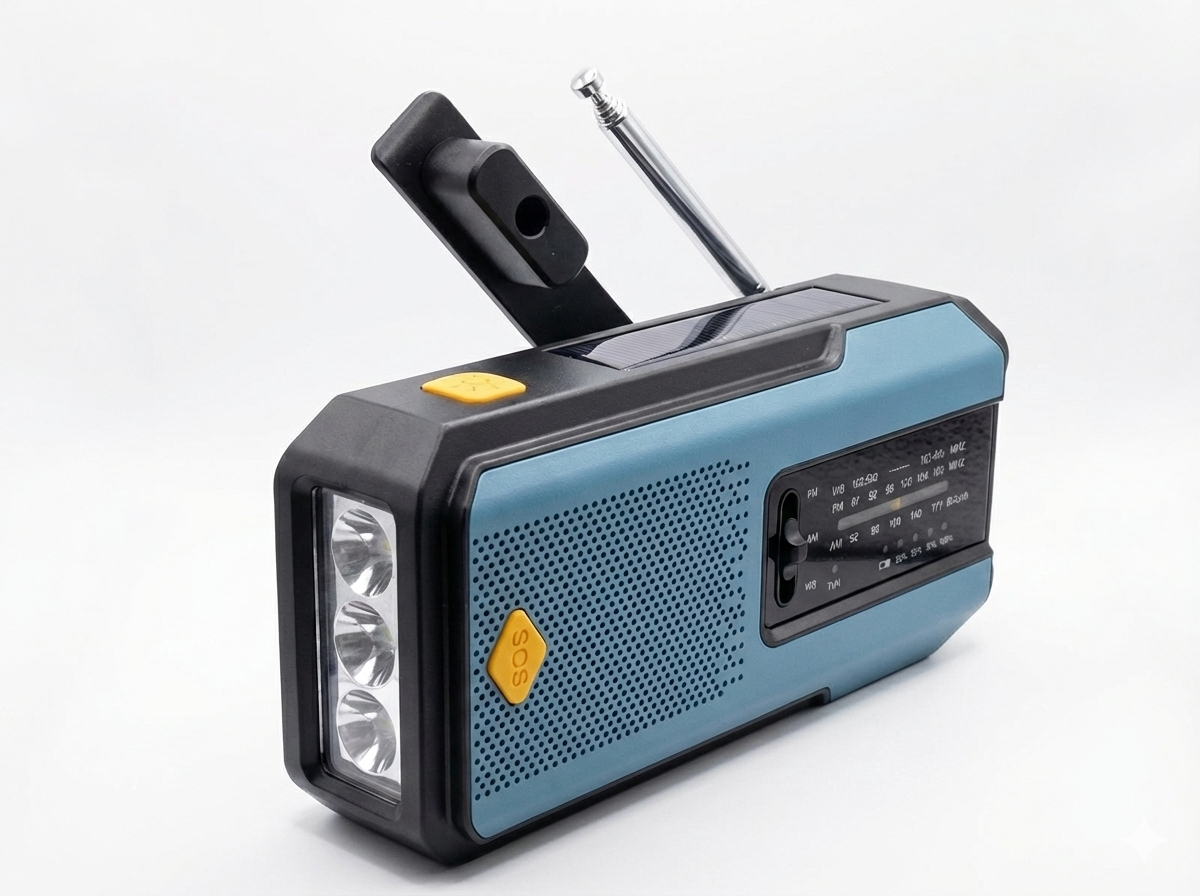 Veiligbereid® Noodradio op zonne‑energie