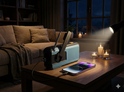 Veiligbereid® Noodradio op zonne‑energie