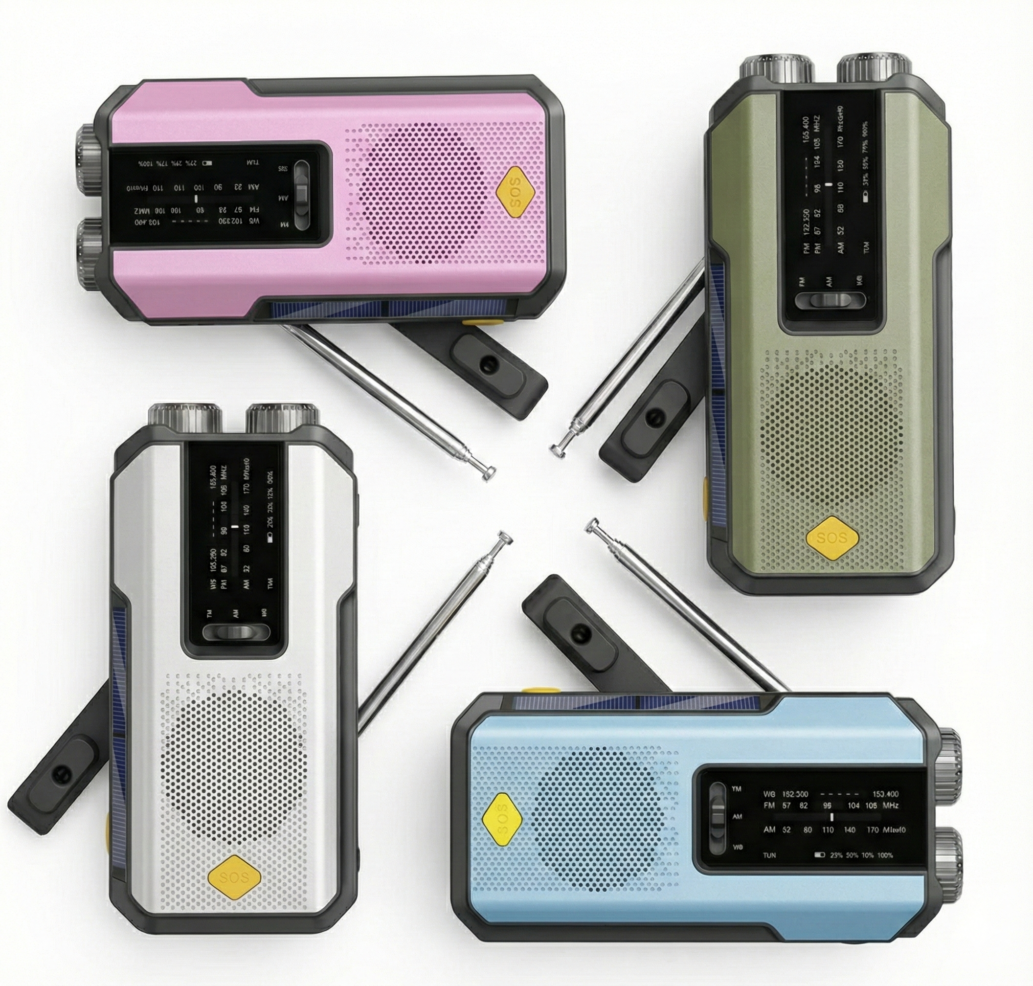 Veiligbereid® Noodradio op zonne‑energie