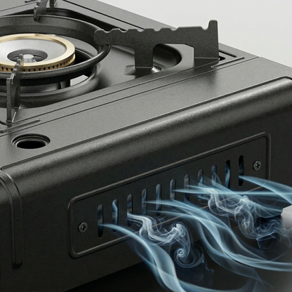 Veiligbereid® Draagbaar Noodgasfornuis – Met Koffer & Automatische Ontsteking (incl gas)